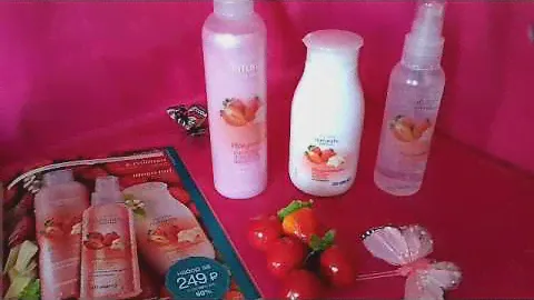 AVON NATURALS КЛУБНИКА И ШОКОЛАД