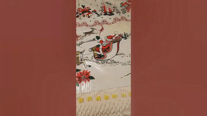 my Christmas tablecloth collection 2022