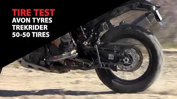 Avon TrekRider Dual Sport 50/50 Tire Test | AV84 & AV85 | ChapMoto.com
